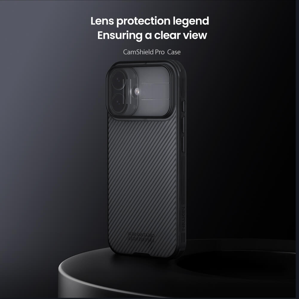Чехол-крышка NILLKIN для Apple iPhone 17 6.3 (2025) (серия CamShield Pro Clear version)
